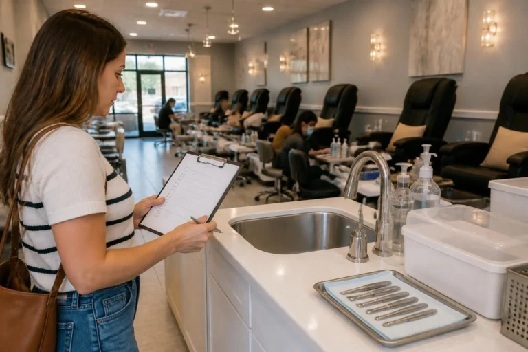Nail Salon Sanitation in Oviedo, FL: What to Check Before Your Manicure or Pedicure