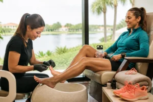 Pedicure for Runners in Oviedo, FL: How to Protect Your Feet Before and After a Run
